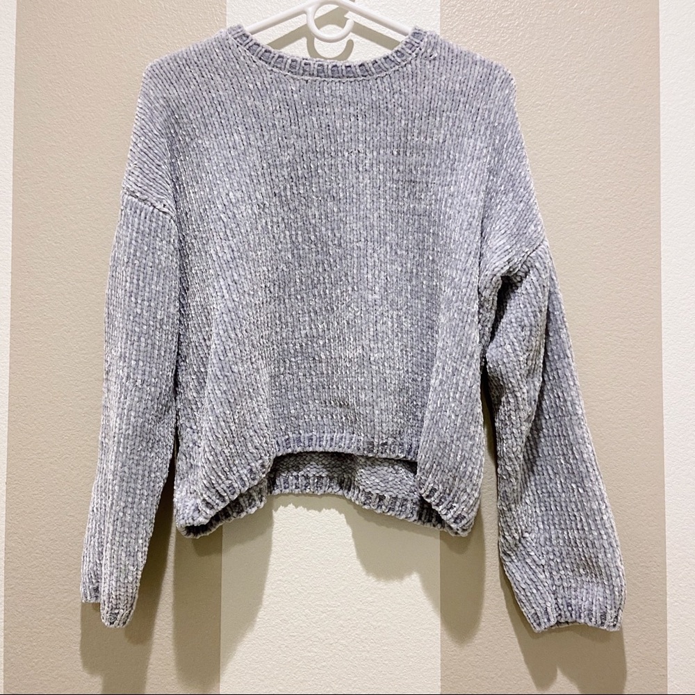 Silver / Light Gray Sweater